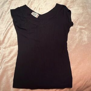 V neck, tight, shirt